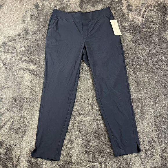 Athleta Brooklyn Ankle Pant Navy Blue Women's 10 Athleisure NWT